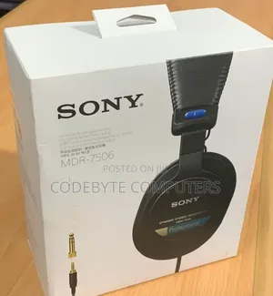 Sony MDR 7506 SOUND Monitor Headphones