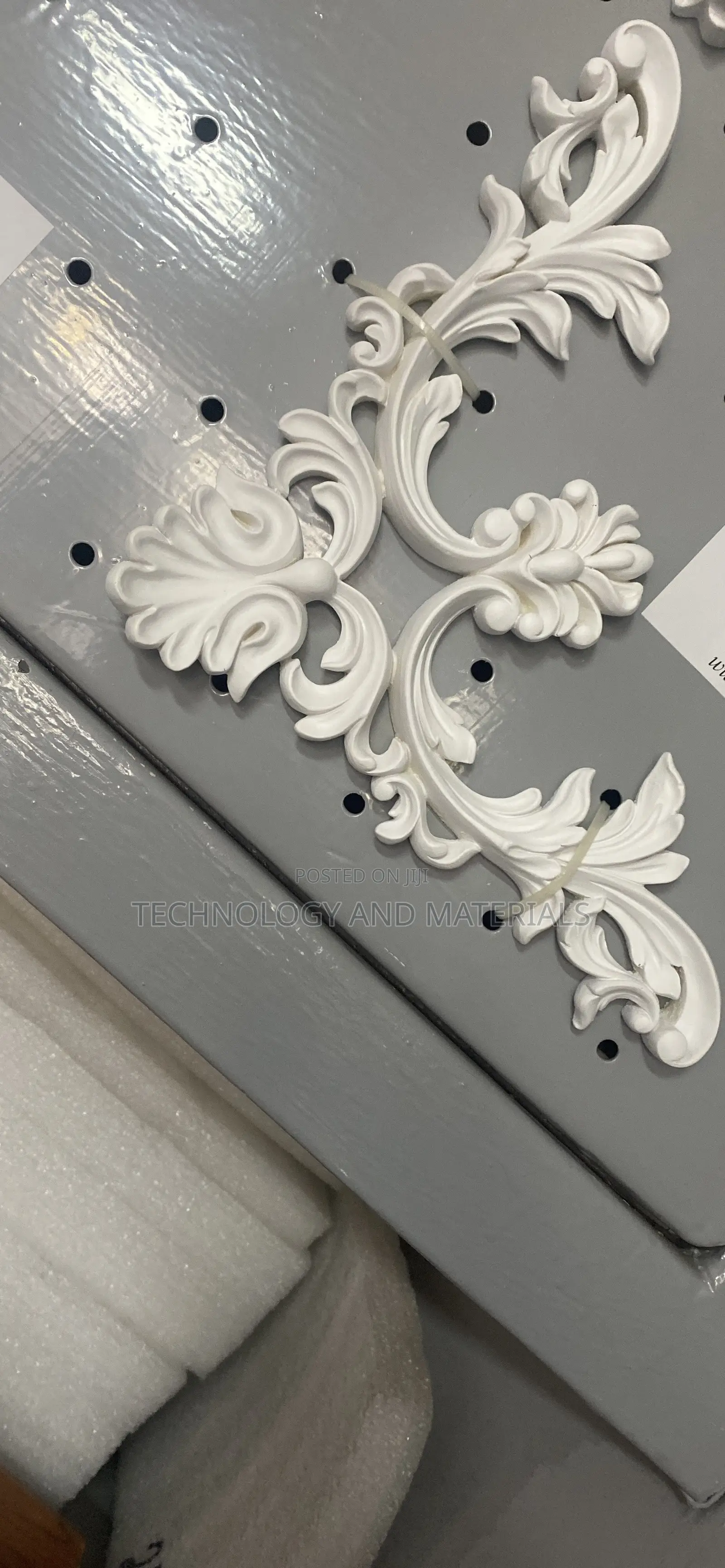 Floral Wainscoting Panel 2