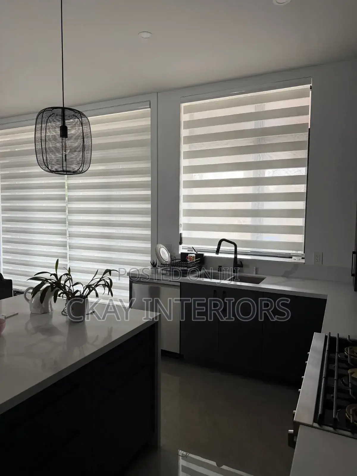 Create a Refined Monochrome Look With Horizontal Blinds