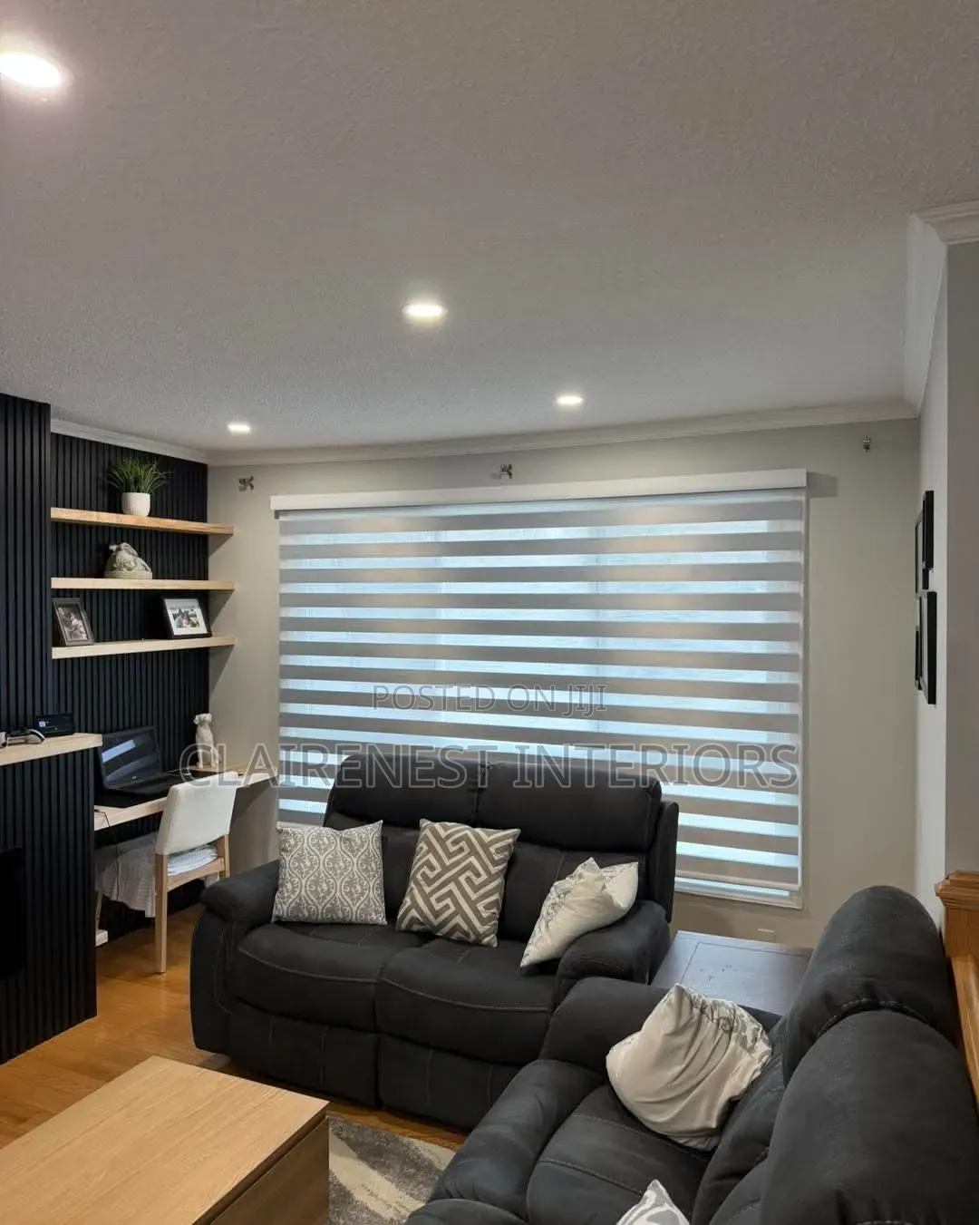 Make Your Window Treatment Part of the Design With Horizontal Blinds