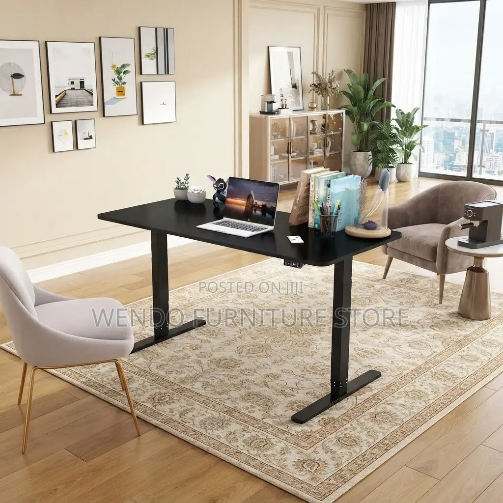 Office Desk; Smart 1400mm Electric Swift Height Standing Desk