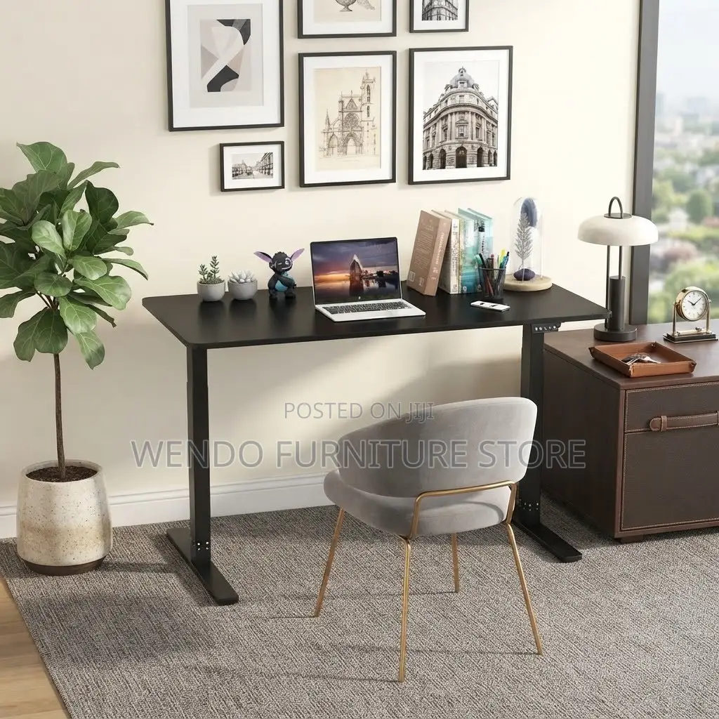 Office Desk; Smart 1400mm Electric Swift Height Standing Desk