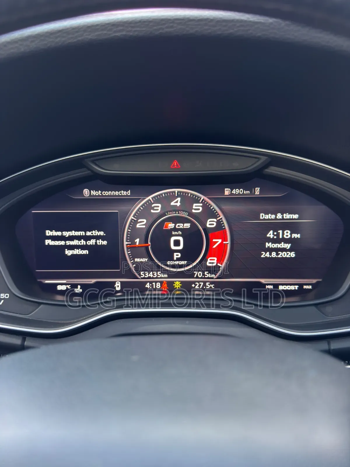 Audi SQ5 3.0T Premium Plus AWD 2018 White