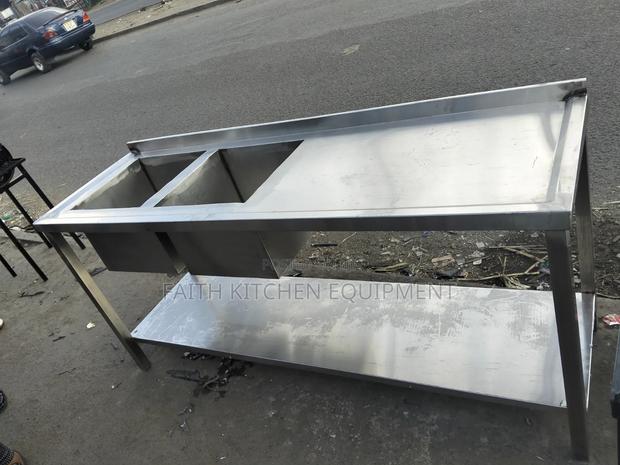 Kitchen Sink With Under Self Stainless - thumbnail 2