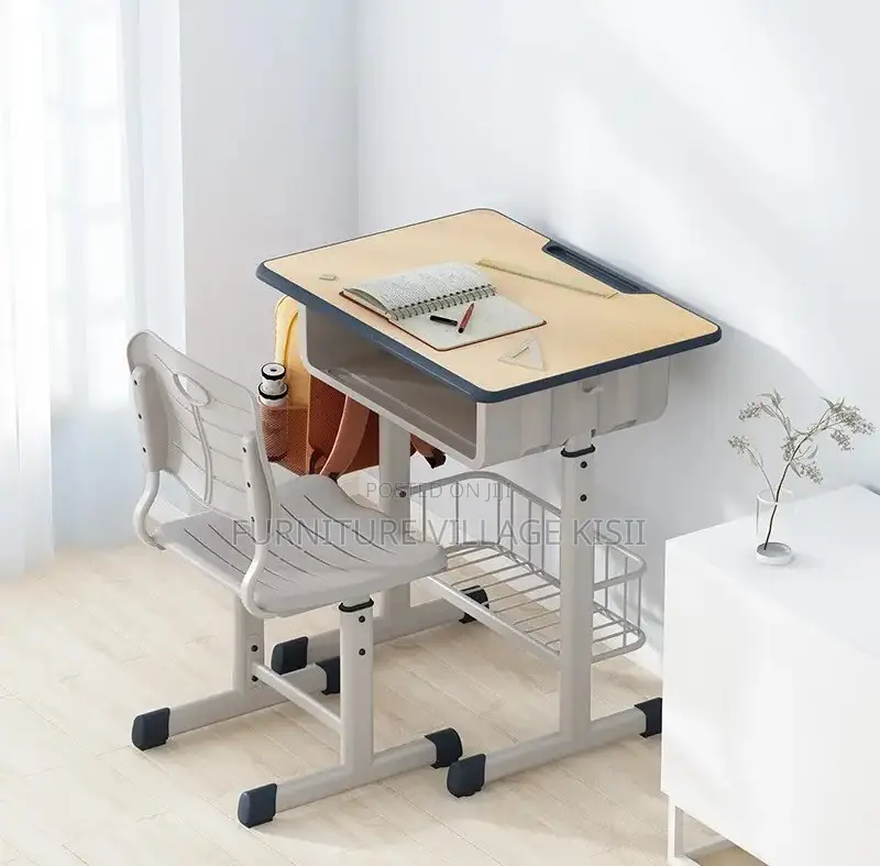 School Furniture; Adjustable Kids Learning Desk