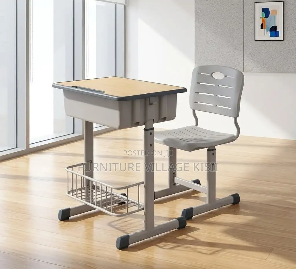 School Furniture; Adjustable Kids Learning Desk