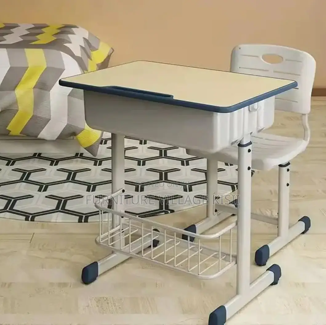 School Furniture; Adjustable Kids Learning Desk
