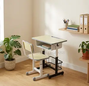 School Furniture; Adjustable Kids Learning Desk