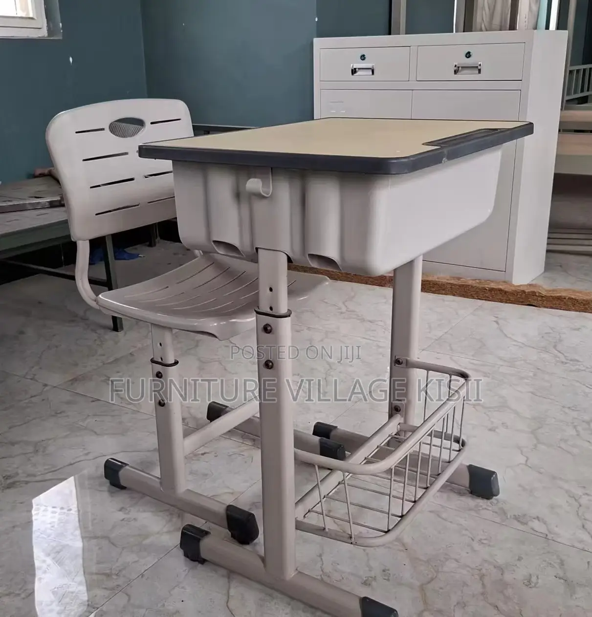 School Furniture; Adjustable Kids Learning Desk