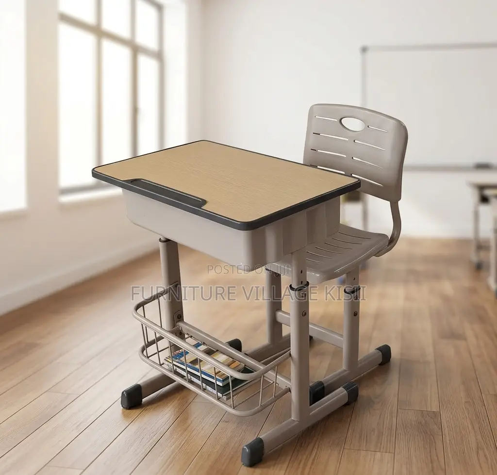 School Furniture; Adjustable Kids Learning Desk