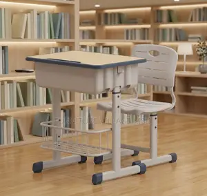 School Furniture; Adjustable Kids Learning Desk