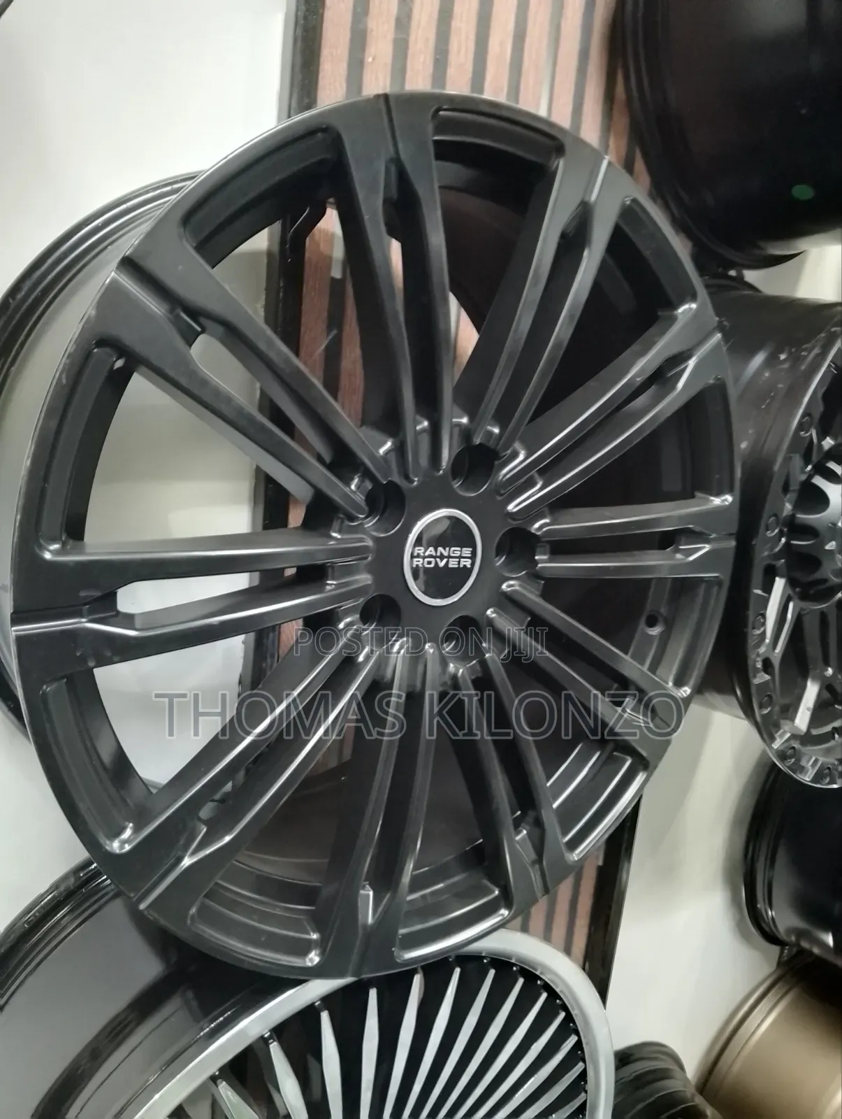 Range Rover Size 19 Matt Black Forged Rims