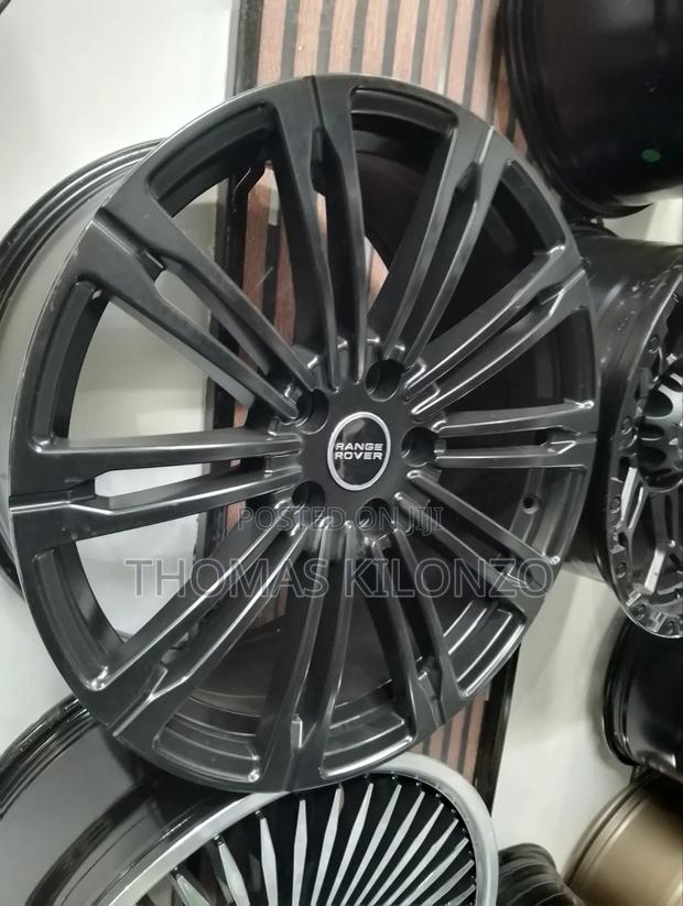 Range Rover Size 19 Matt Black Forged Rims
