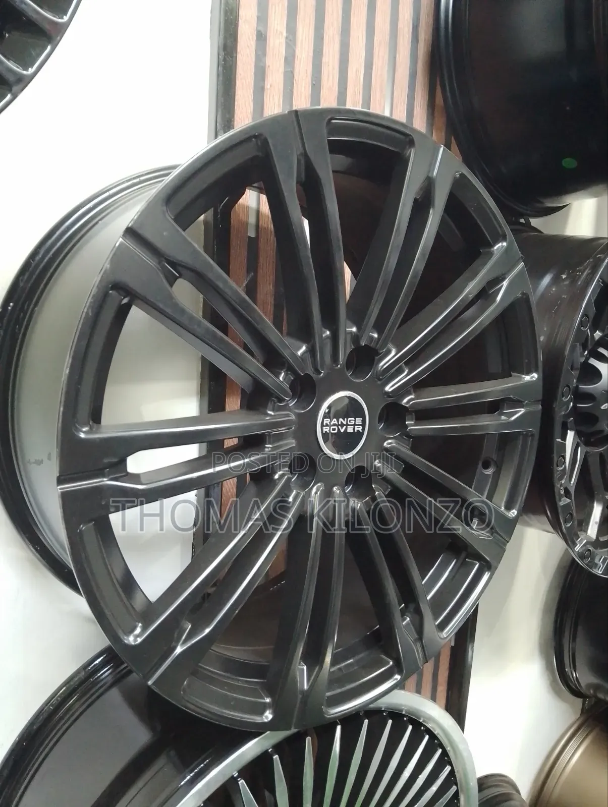 Range Rover Size 19 Matt Black Forged Rims