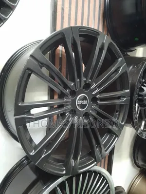 Range Rover Size 19 Matt Black Forged Rims