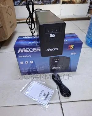 Mecer 650VA UPS With AVR – Computer, Router, CCTV POS Backup Power