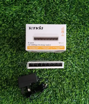 ~Tenda 8-Port Ethernet Network Hub Switch