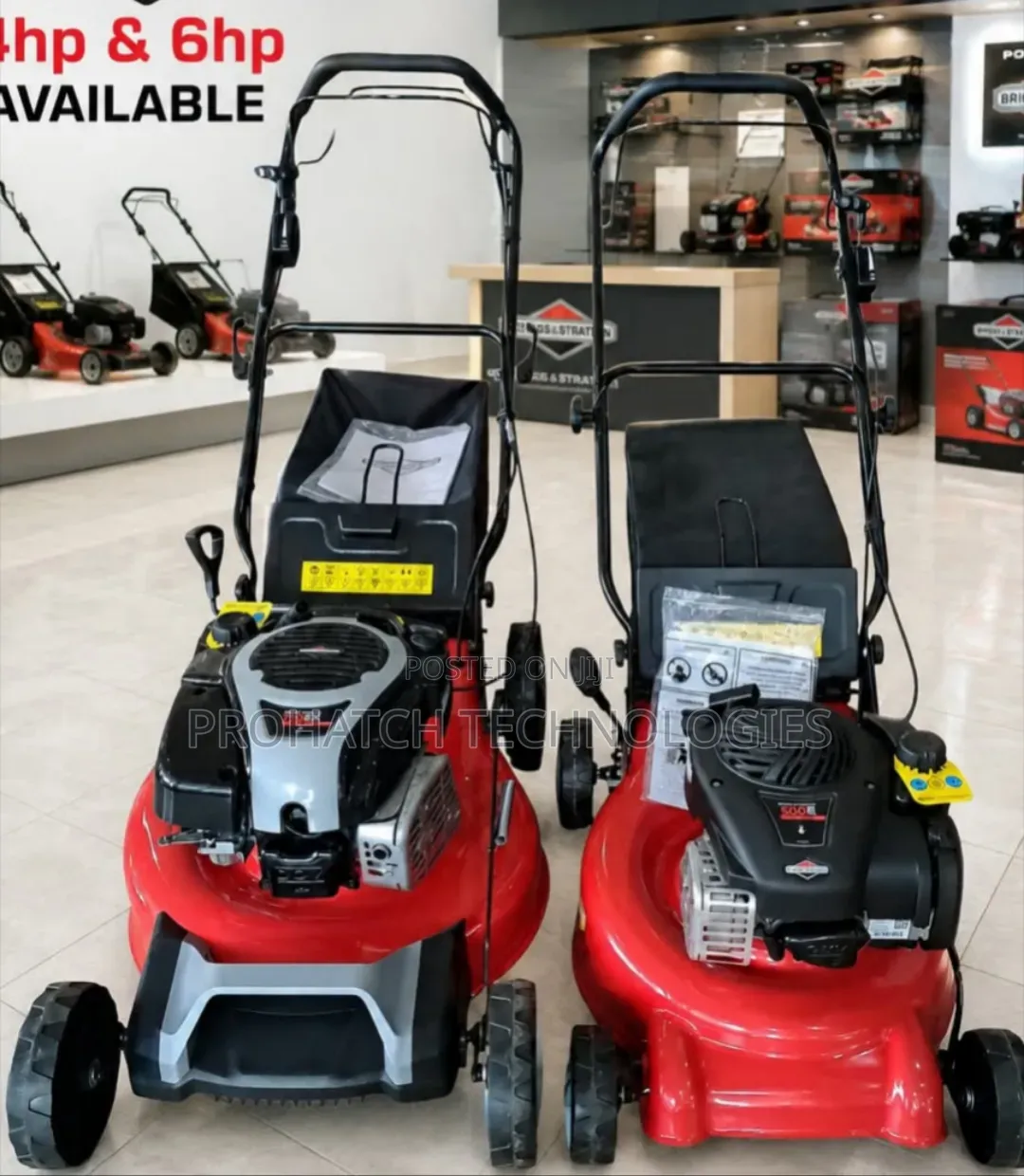 Briggs Straton Self-Propellled Commercial Lawn Mower 4Hp