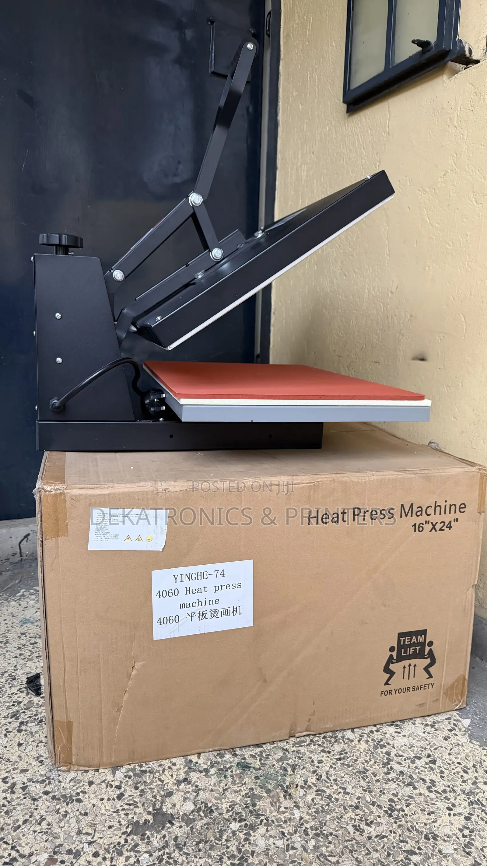 A2 Size Flat Bed Heat Press Machine