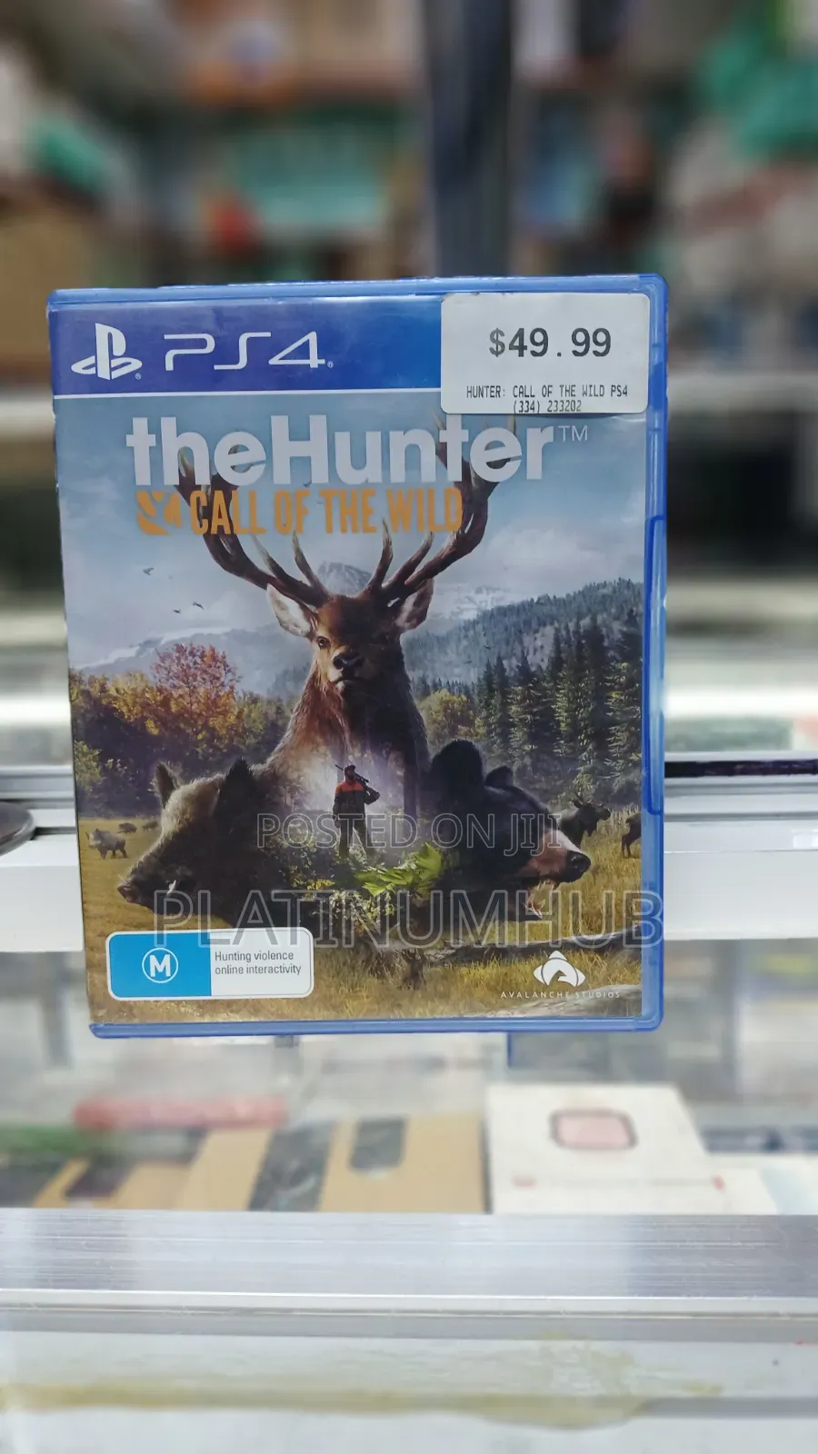The Hunter::Call of the Wild Ps4 Used