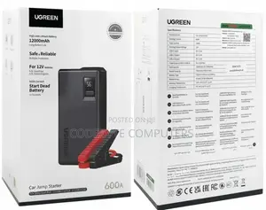 Ugreen 12000mah Jump Starter Power Pack -Es702