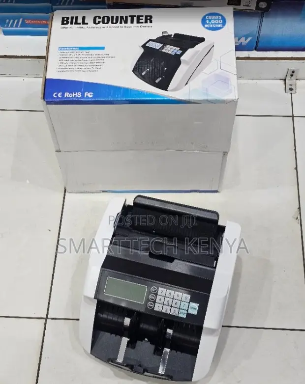 Bill Counter Cash Notes Counter Machine Bank Counterfeit Detector