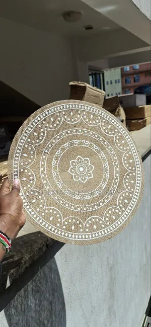Round Wooven Jute Table Mats