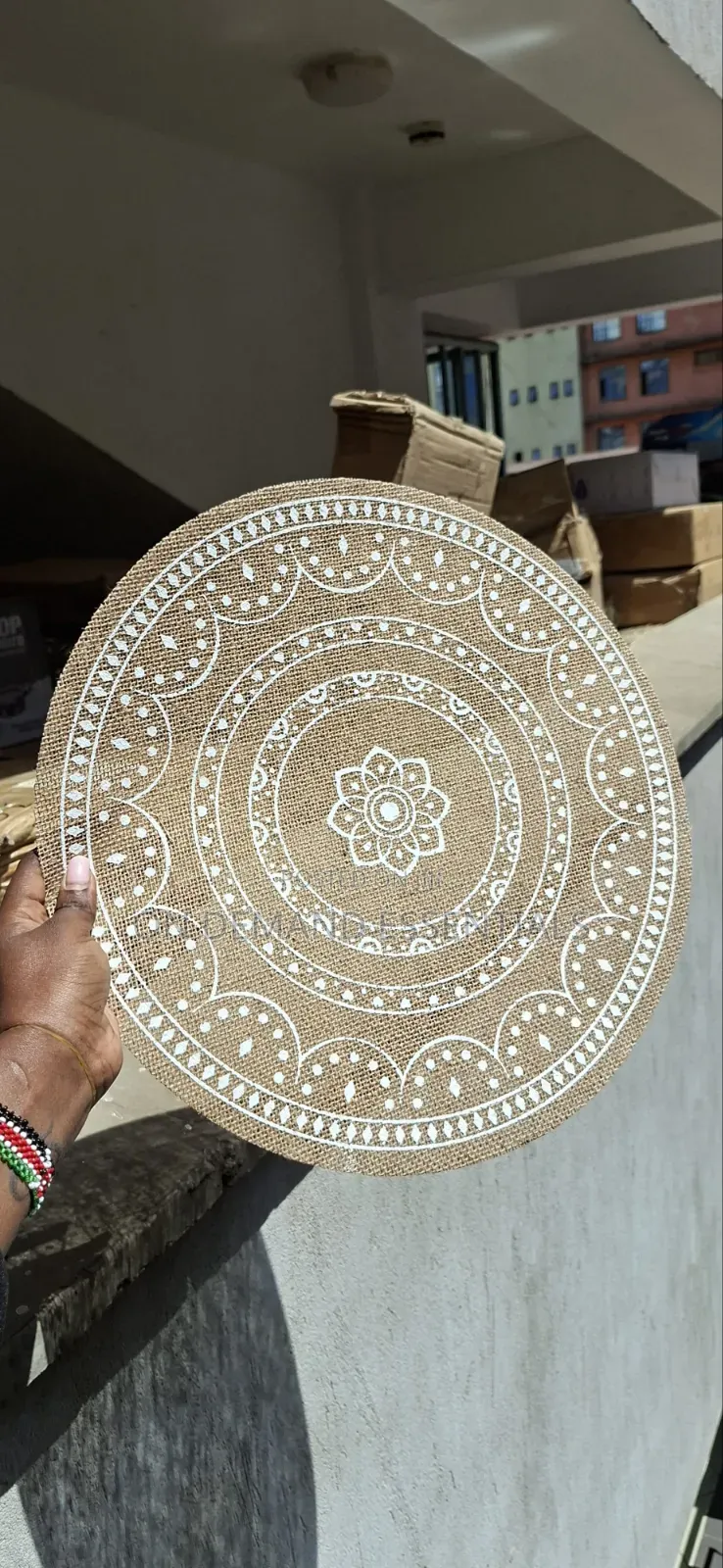 Round Wooven Jute Table Mats
