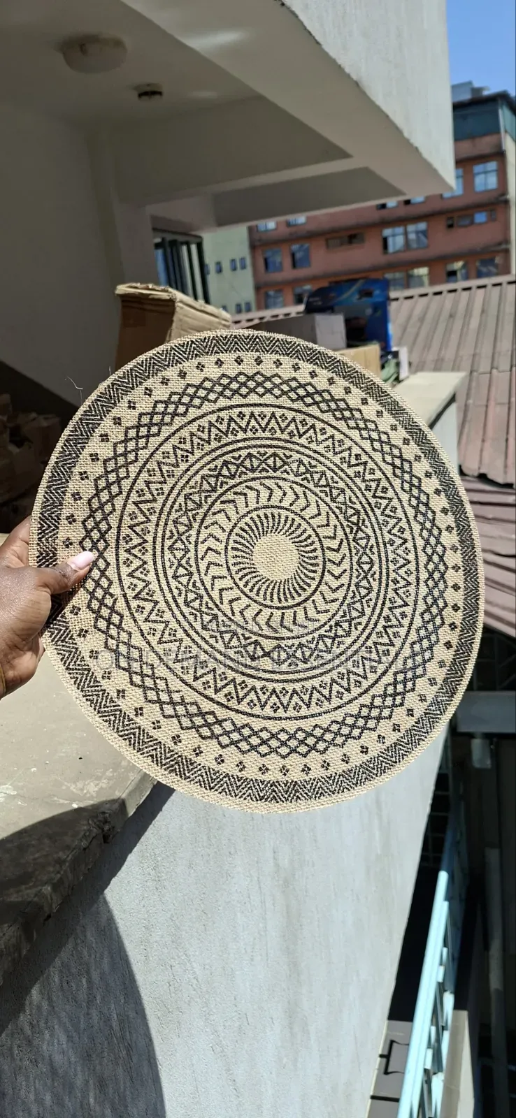 Round Wooven Jute Table Mats