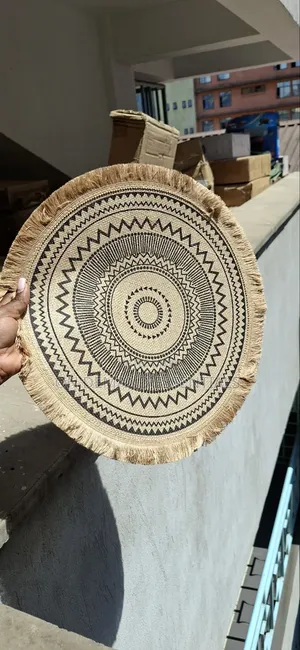 Round Wooven Jute Table Mats