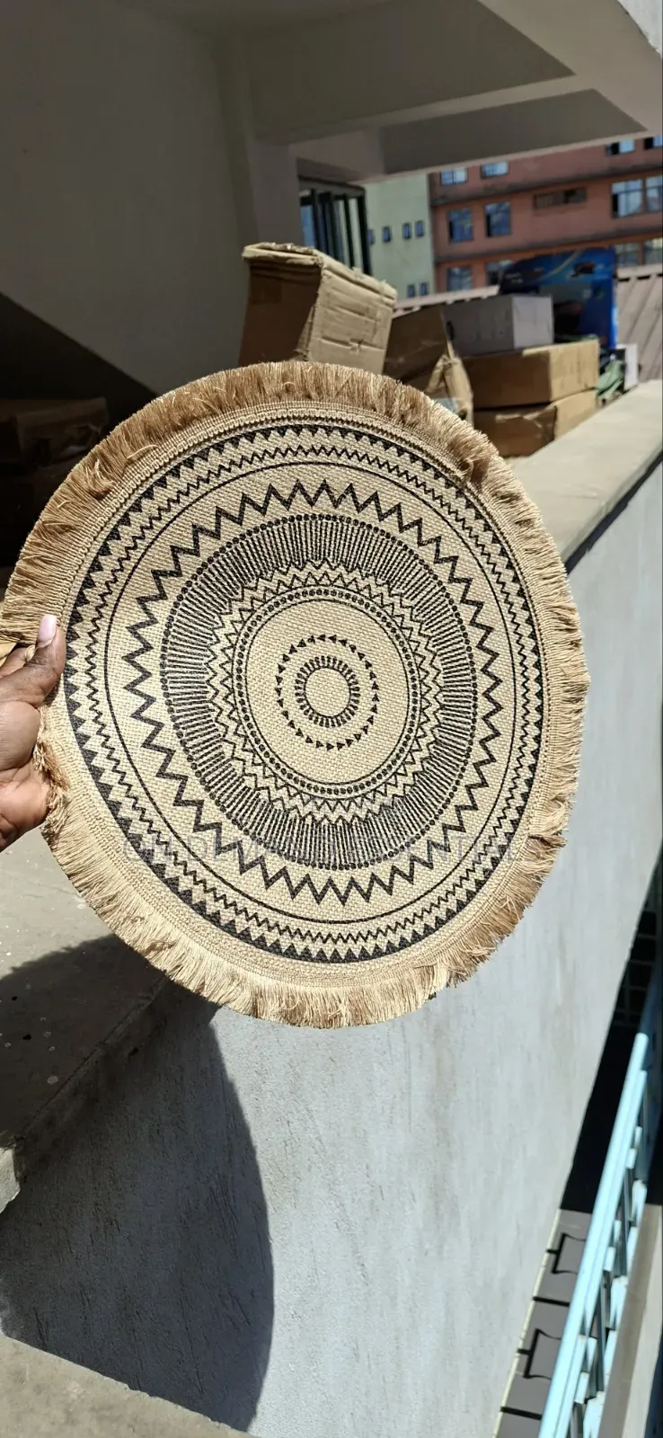 Round Wooven Jute Table Mats