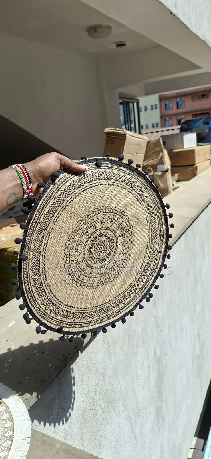 Round Wooven Jute Table Mats