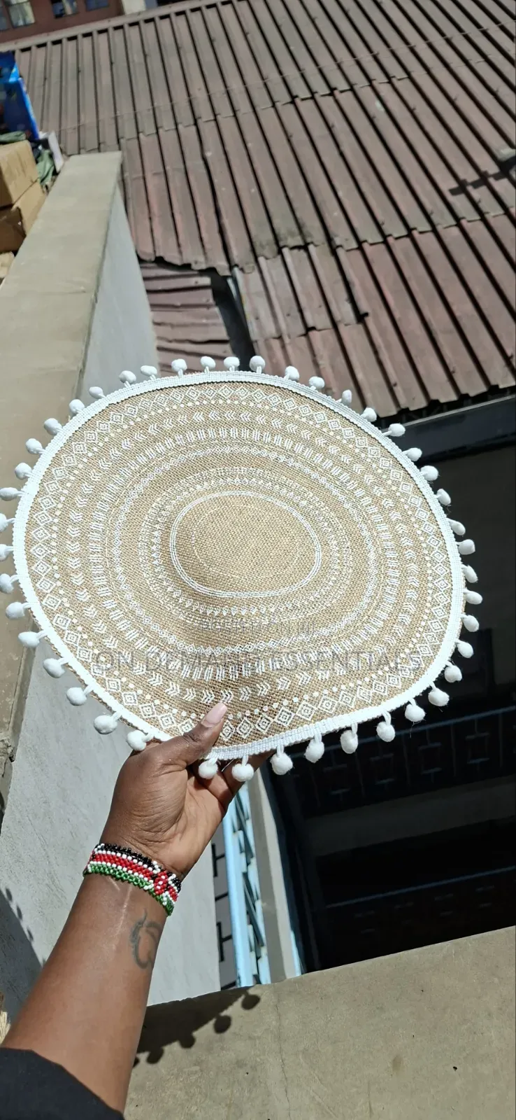 Round Wooven Jute Table Mats