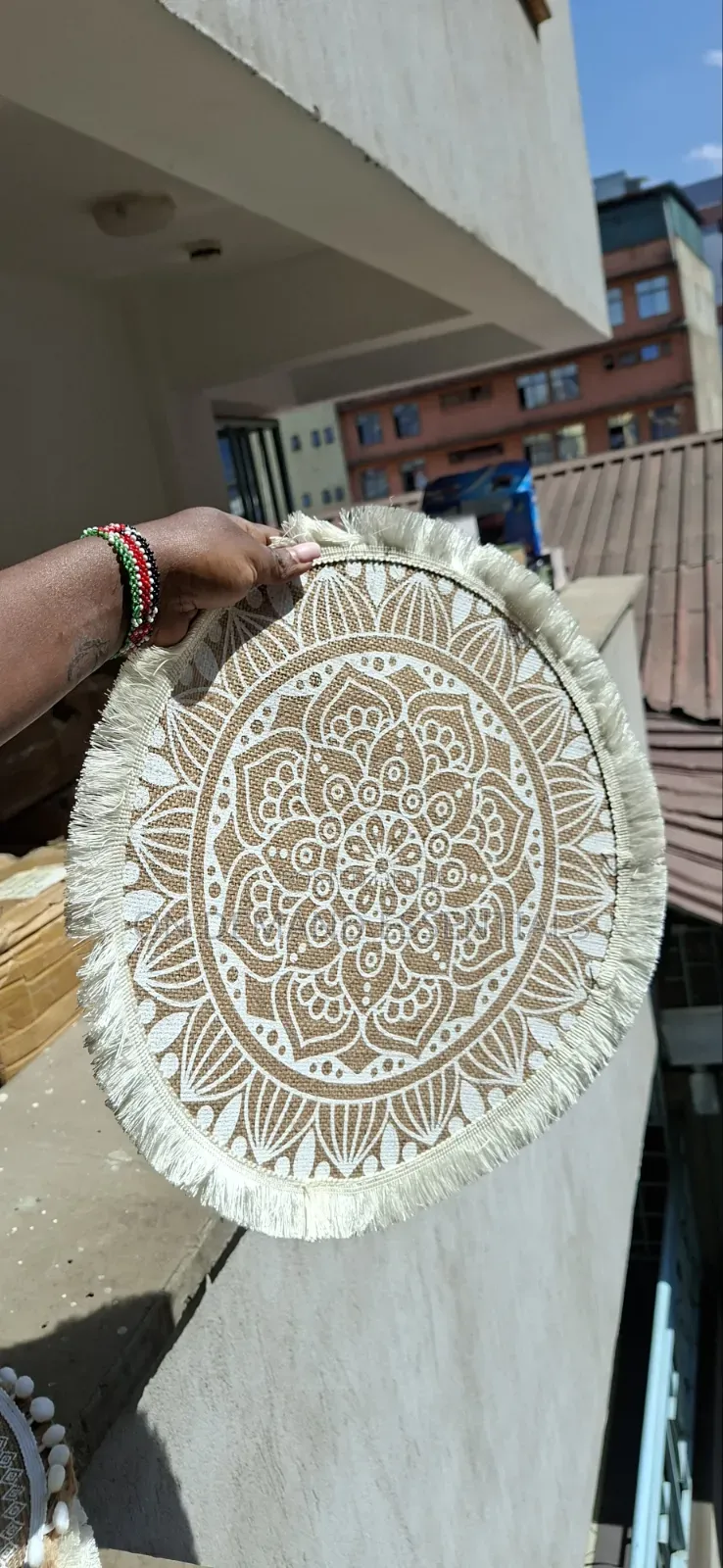 Round Wooven Jute Table Mats