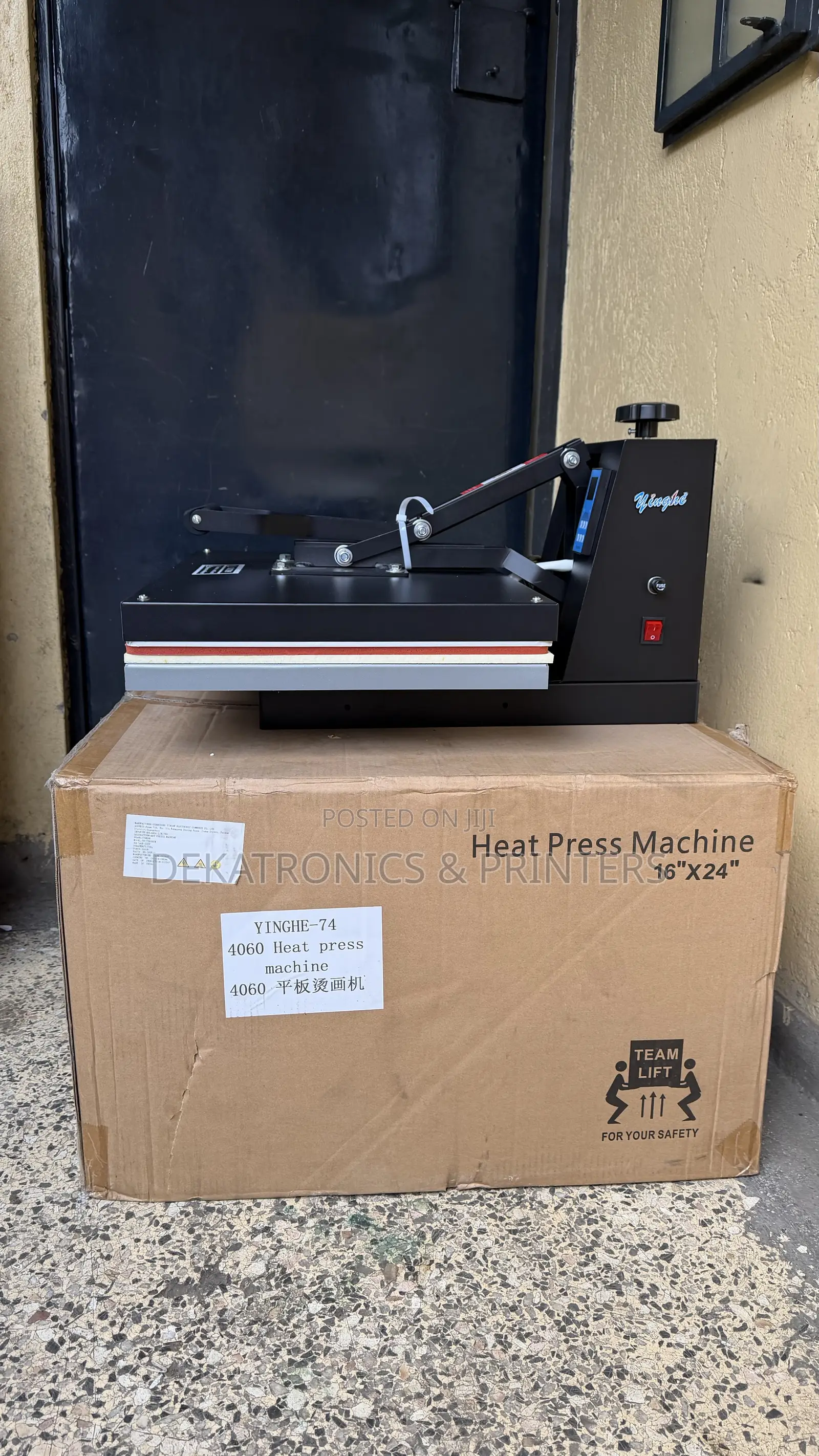 Yinghe 40cm by 60cm A2 Size Flatbed Heat Press Machine