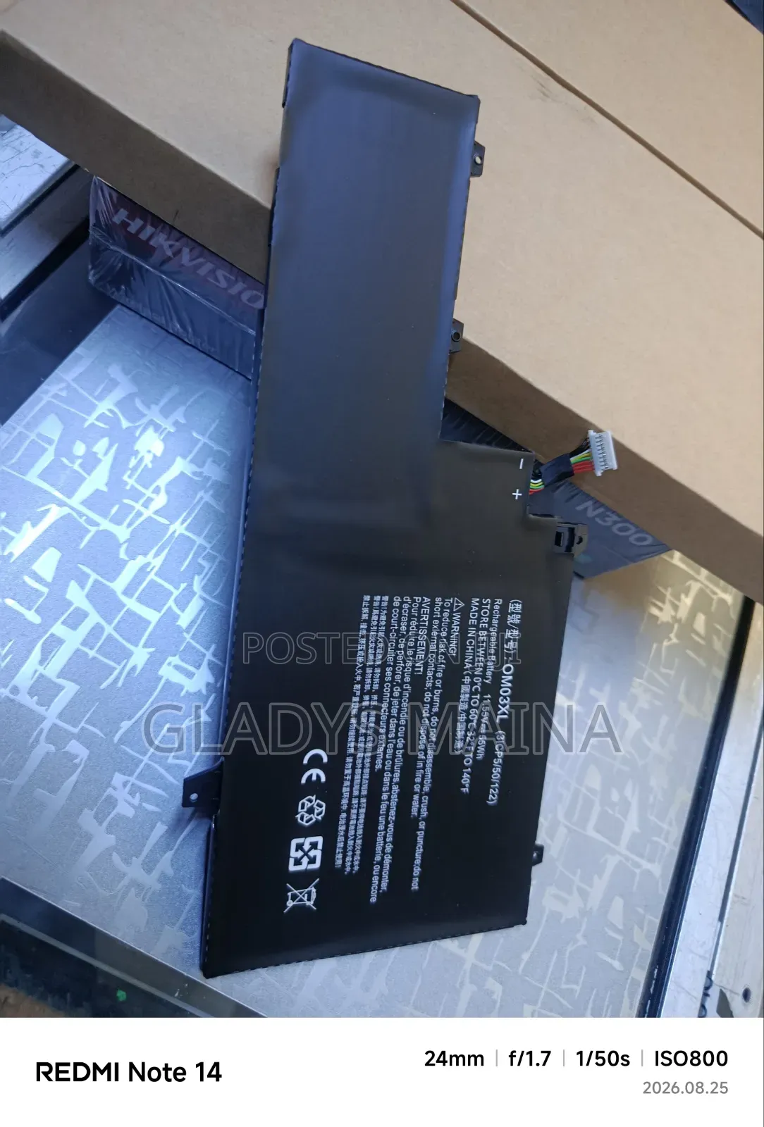 HP 1030g2/Om03xl. Laptop Battery Replacement
