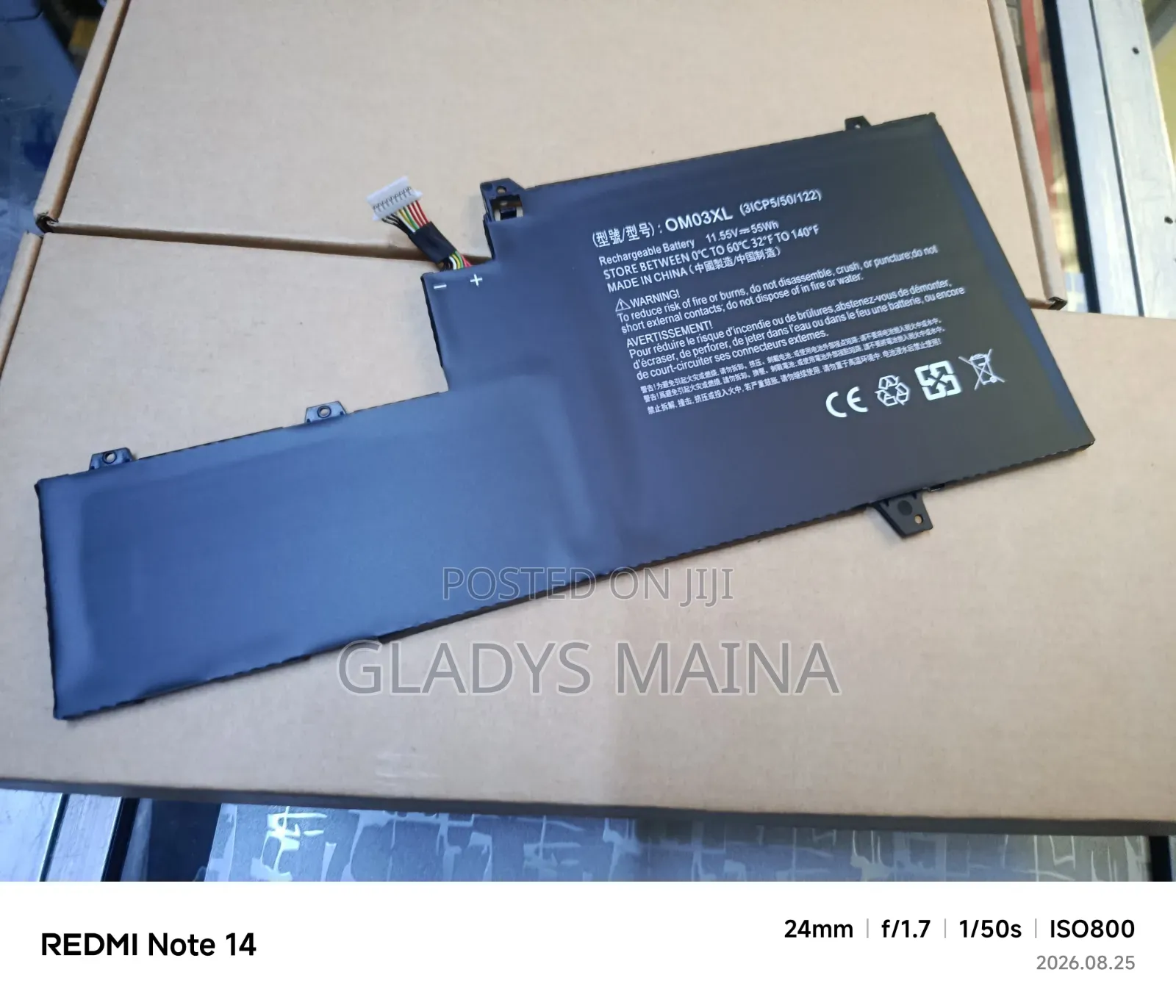 HP 1030g2/Om03xl. Laptop Battery Replacement