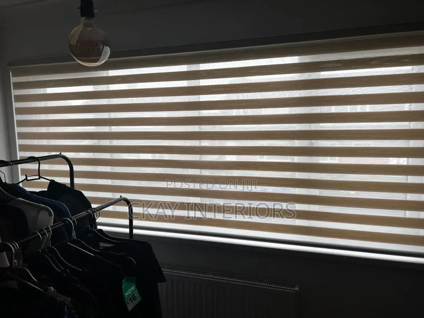 Create a Calm Kitchen and Store Environment With Horizontal Blinds