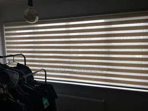Create a Calm Kitchen and Store Environment With Horizontal Blinds