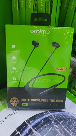 New Oraimo Necklace 5 Wireless Earphones With Noise Cancellation