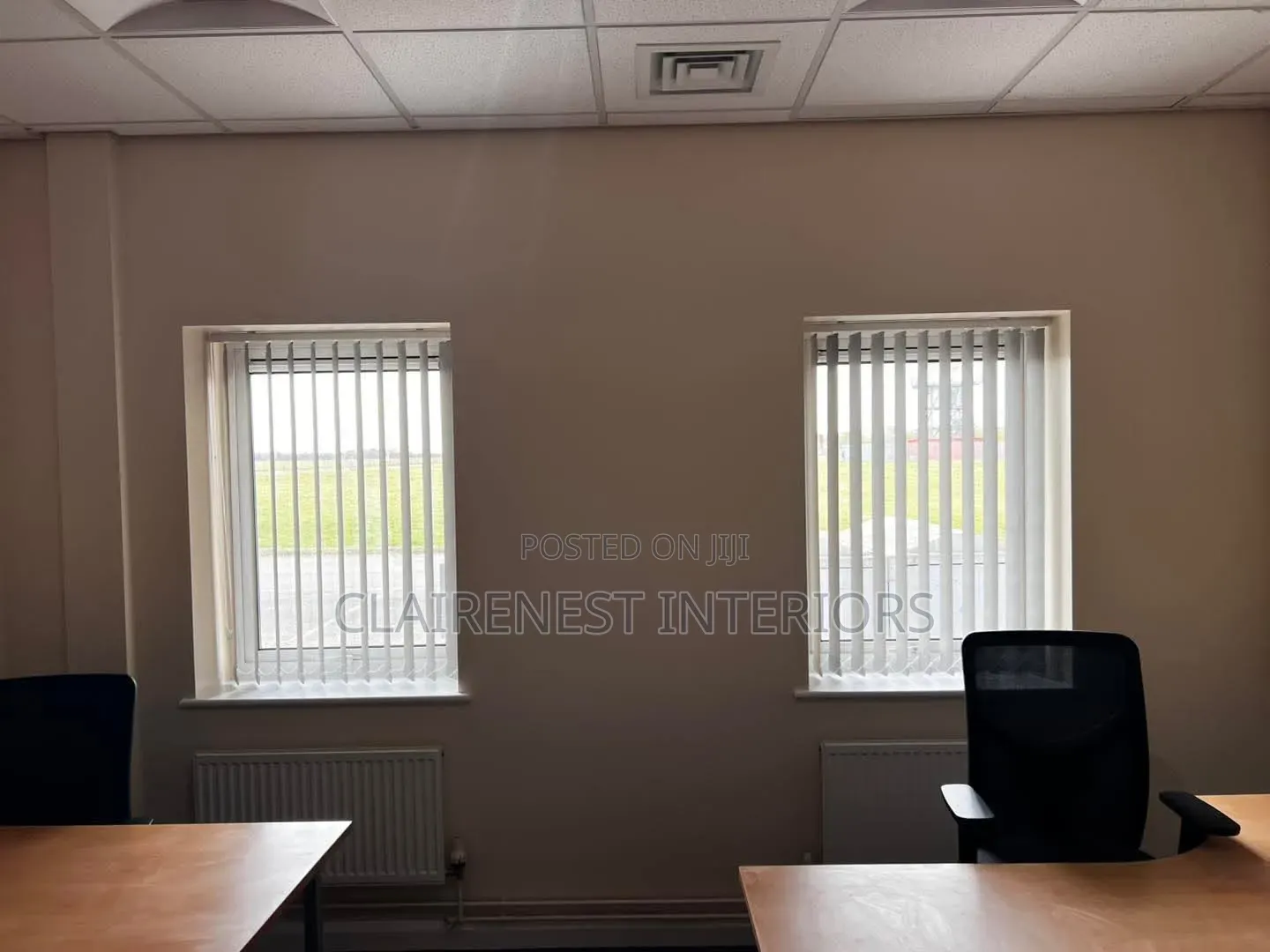 Keep Distractions Outside Your Workspace With Vertical Blinds