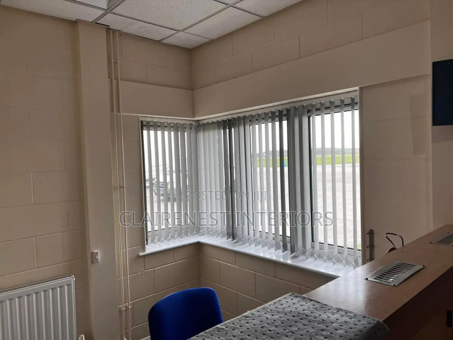 Keep Distractions Outside Your Workspace With Vertical Blinds