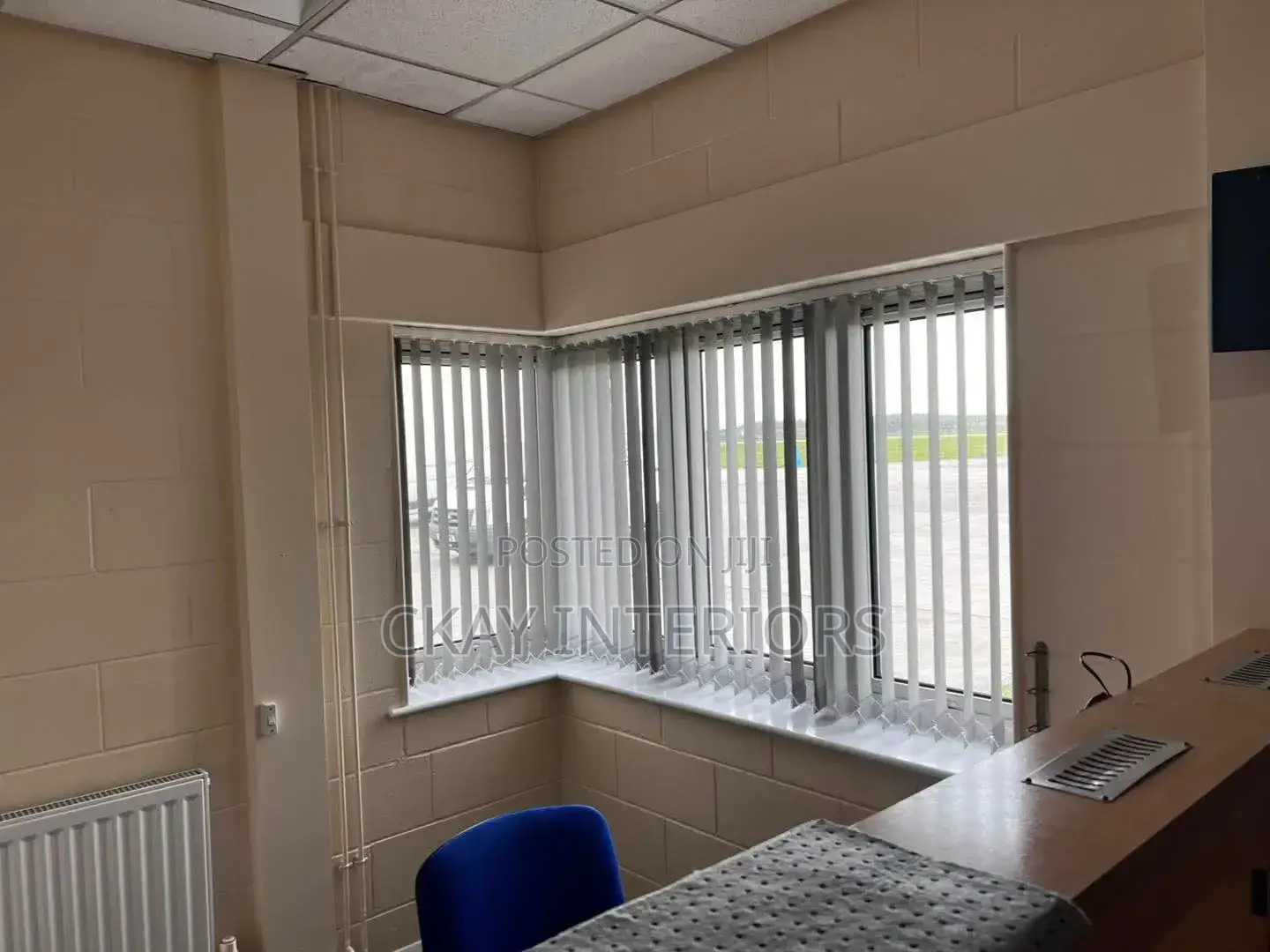 Keep Distractions Outside Your Workspace With Vertical Blinds