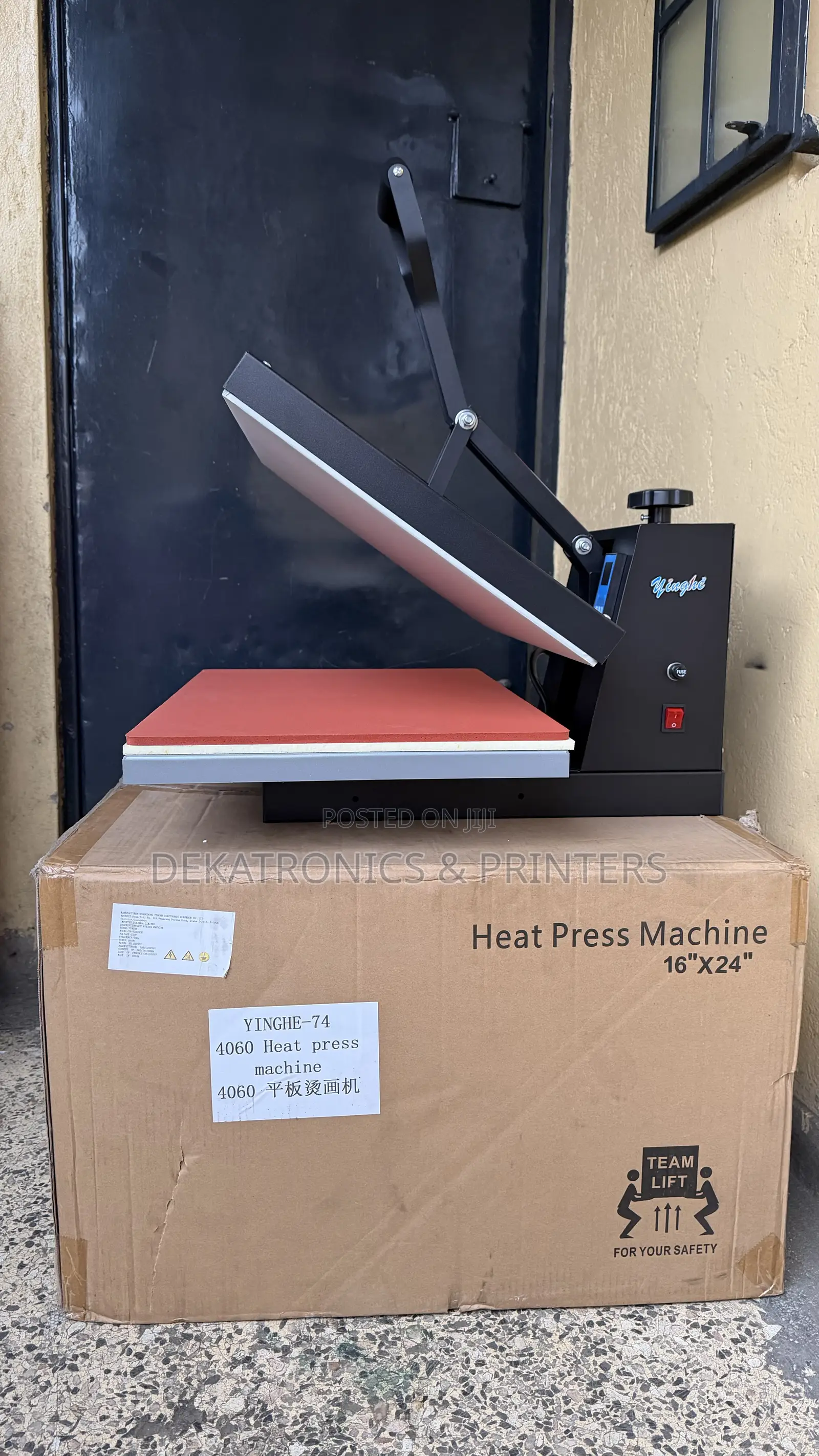 Yinghe 4060 Flatbed Heat Press Machine