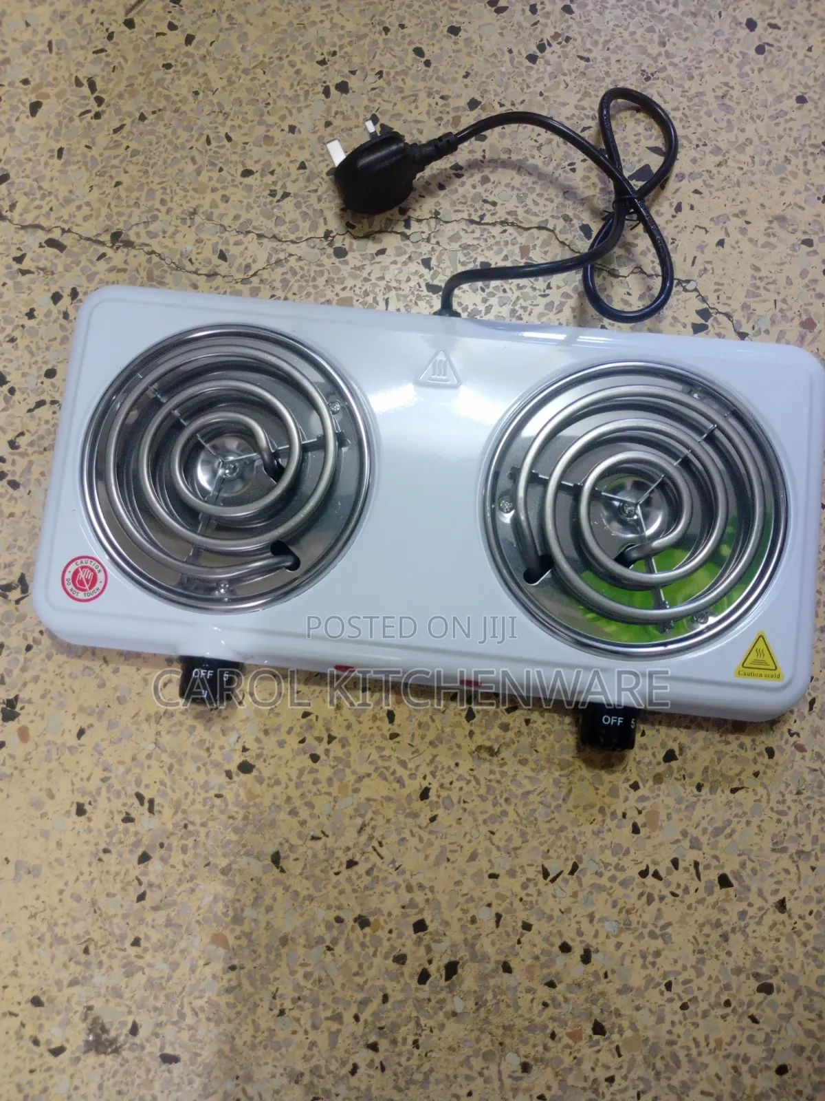 Double Burner Hot Plate/Electric Double Hot Plate