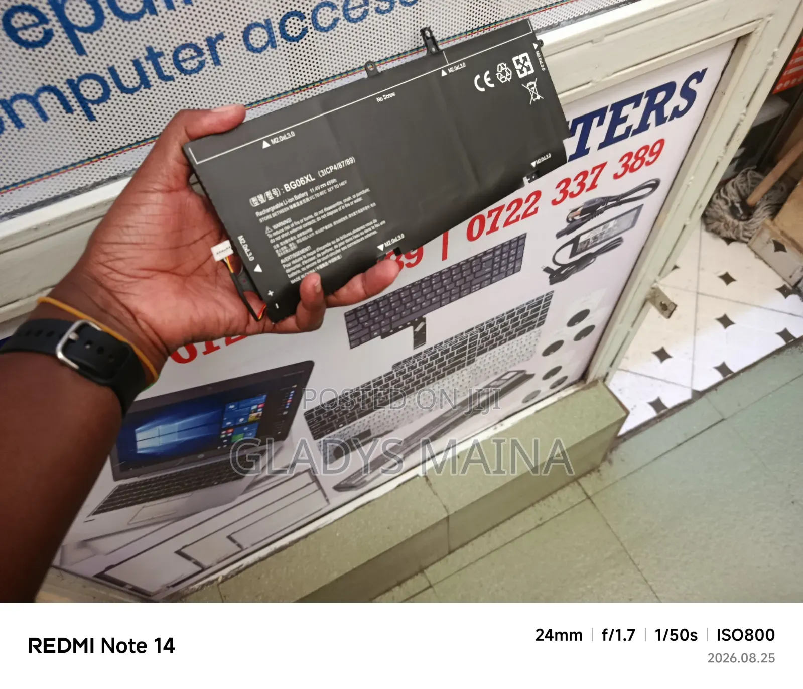 HP 1040g3/Bg06xl. Laptop Battery Replacement