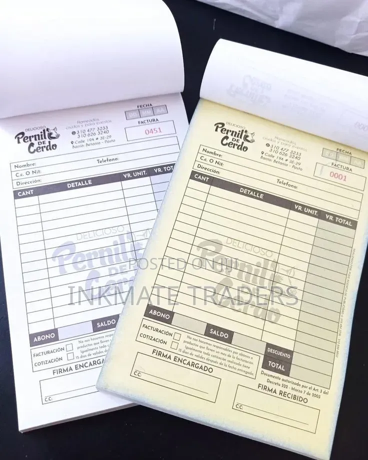 Service Receipt