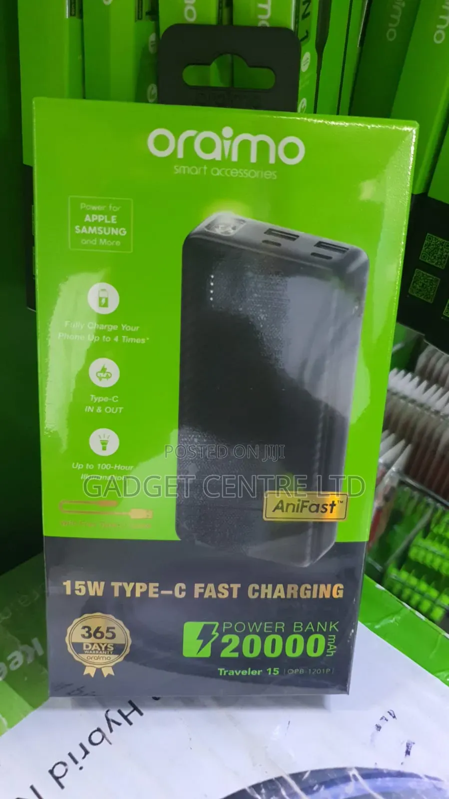 Oraimo 20000Mah Travel Adapter