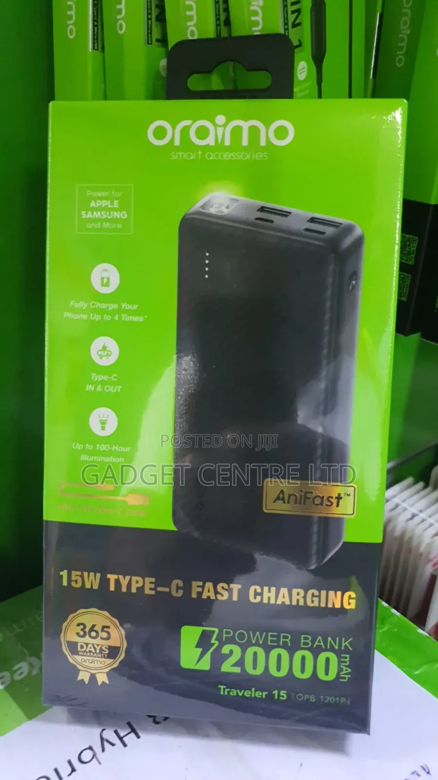 Oraimo 20000Mah Travel Adapter
