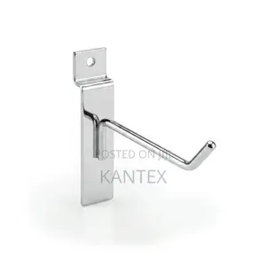 Generic Silver 4 Inche Slatwall Display Hooks